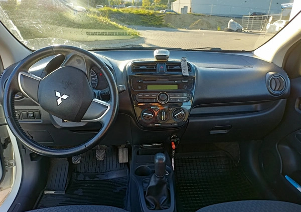 Mitsubishi Space Star cena 29800 przebieg: 75400, rok produkcji 2018 z Gdańsk małe 137